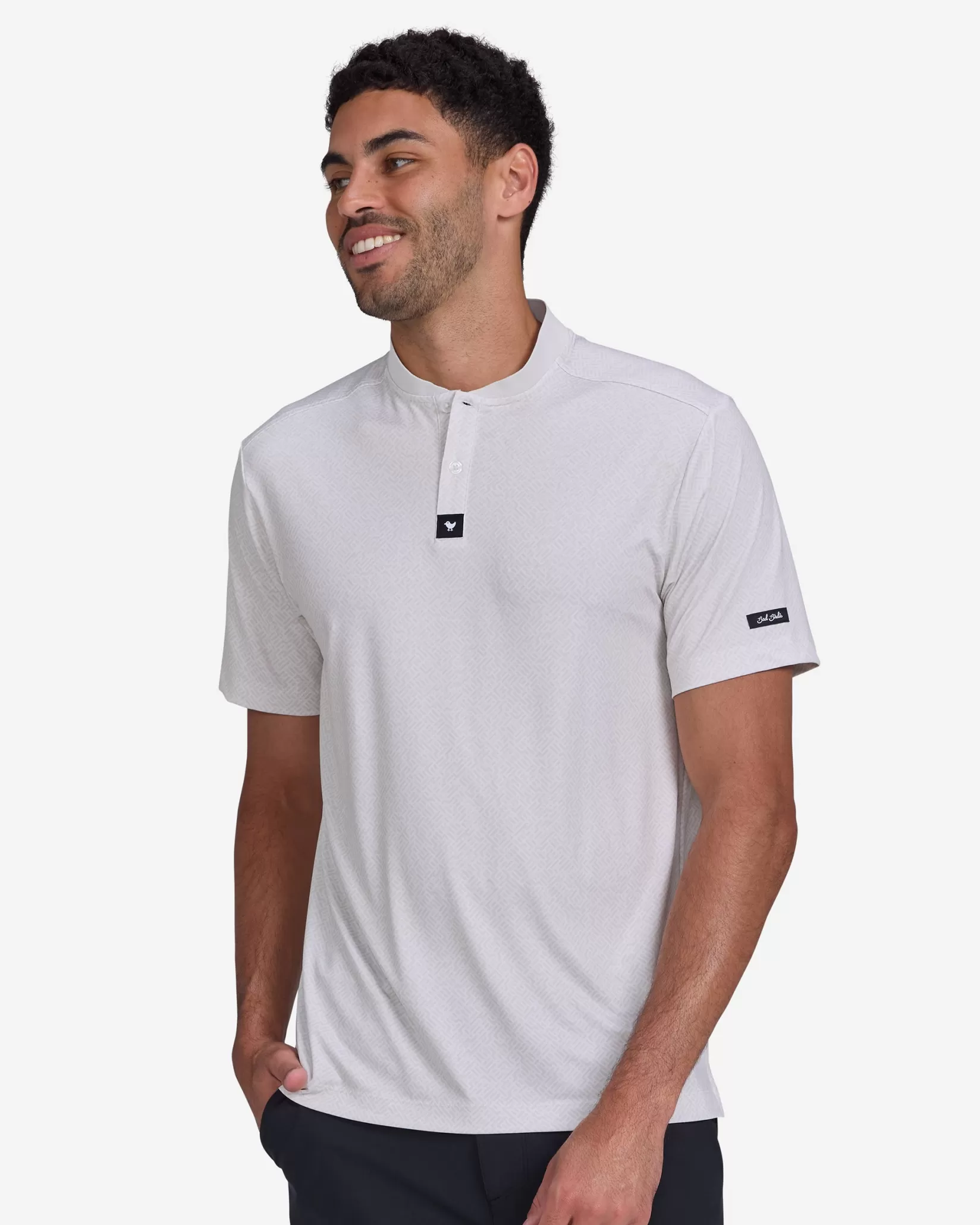 Bad Birdie Cadet White Onyx> Polos