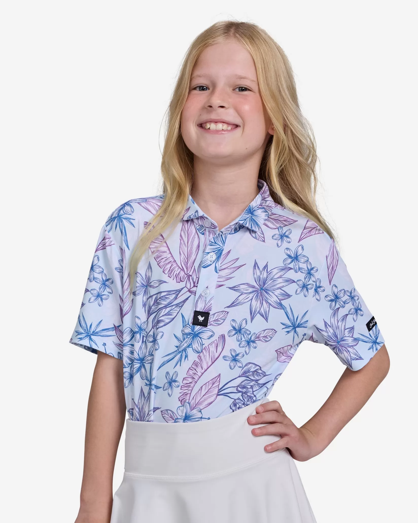 Bad Birdie Caymen Youth>Women Youth | Youth Polos