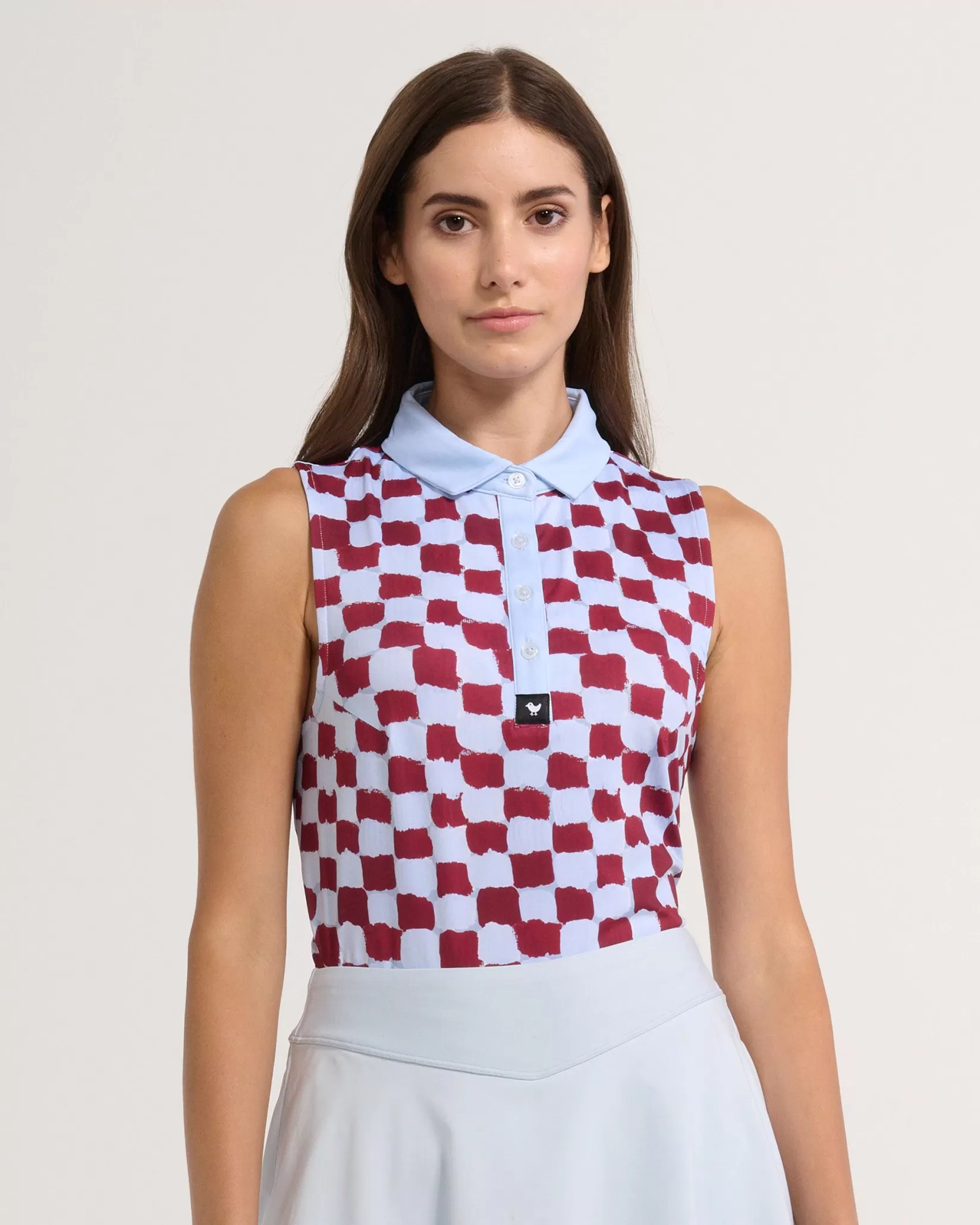 Bad Birdie Check Mate>Women Polos