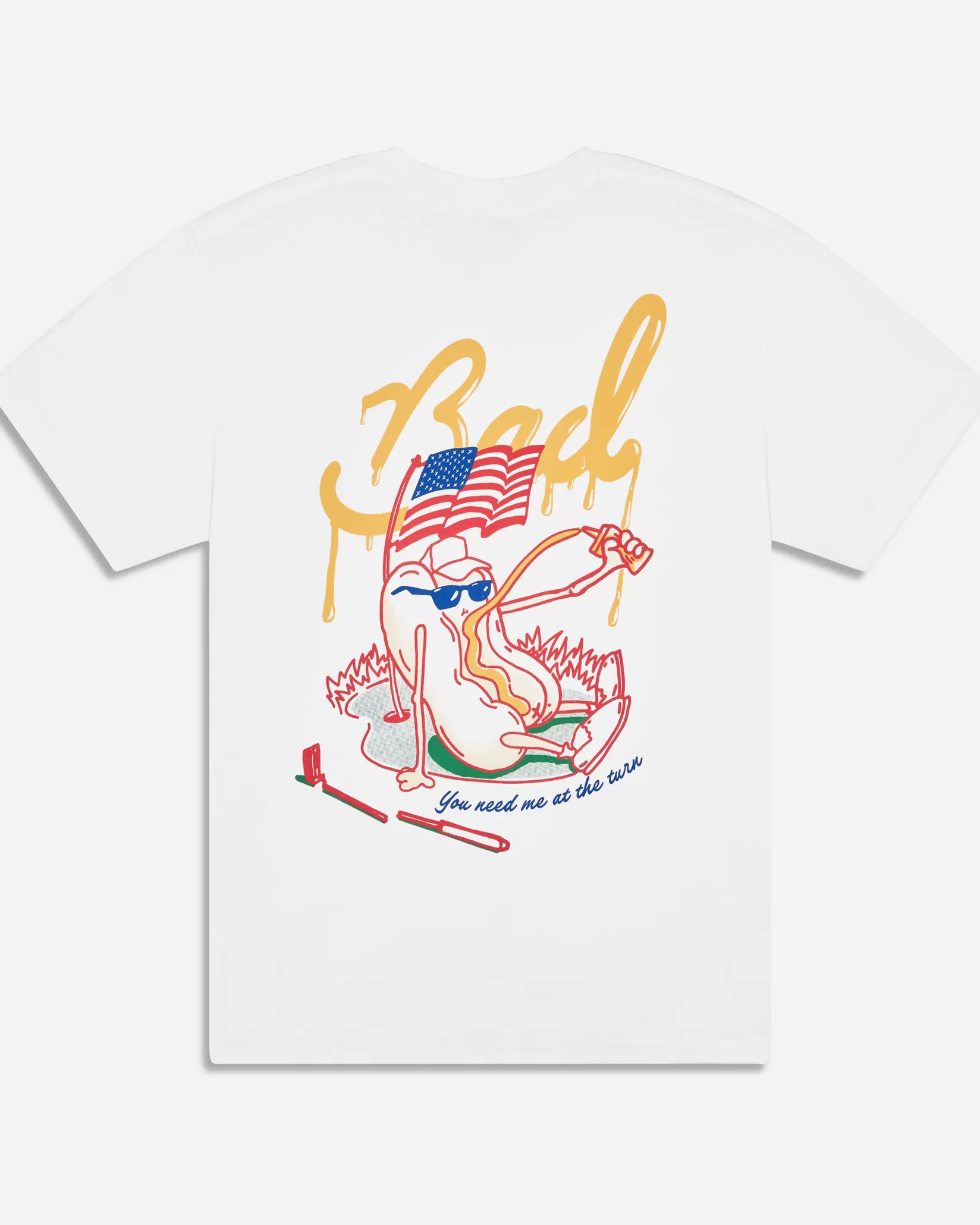 Bad Birdie Dogs At The Turn Graphic Tee> T-Shirts