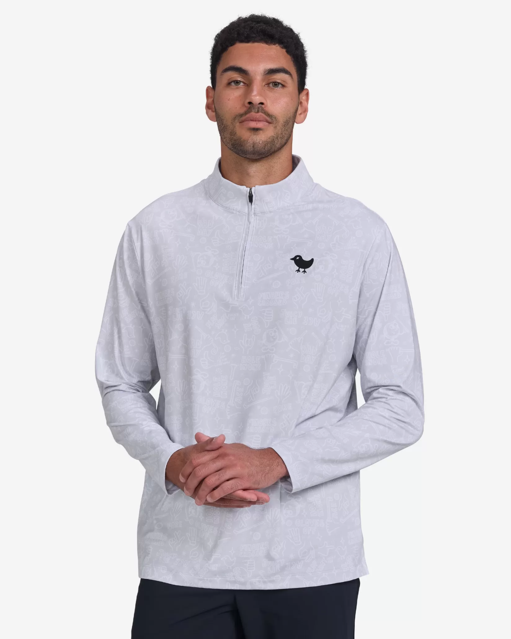 Bad Birdie Doodle Quarterzip> Quarterzips