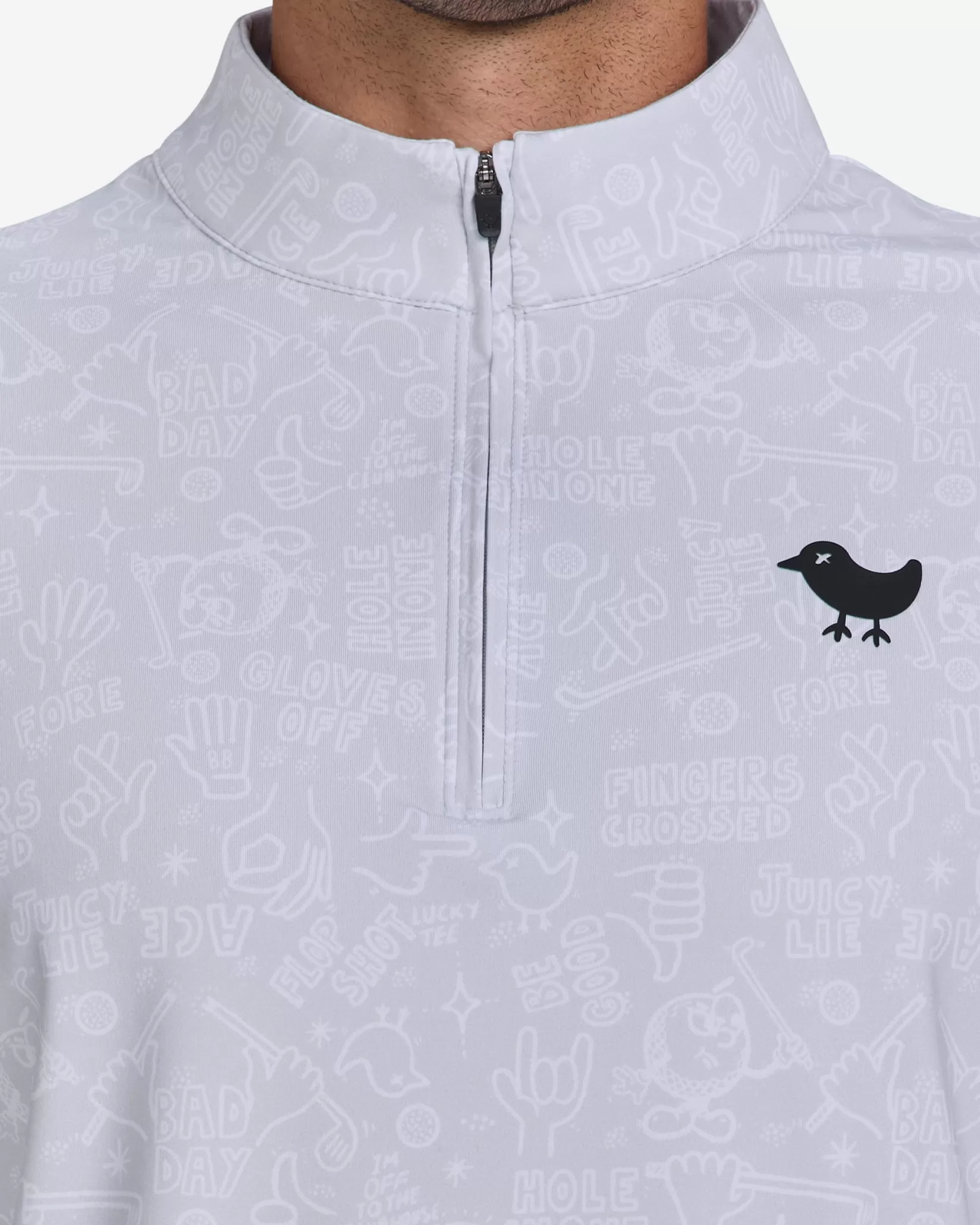 Bad Birdie Doodle Quarterzip> Quarterzips