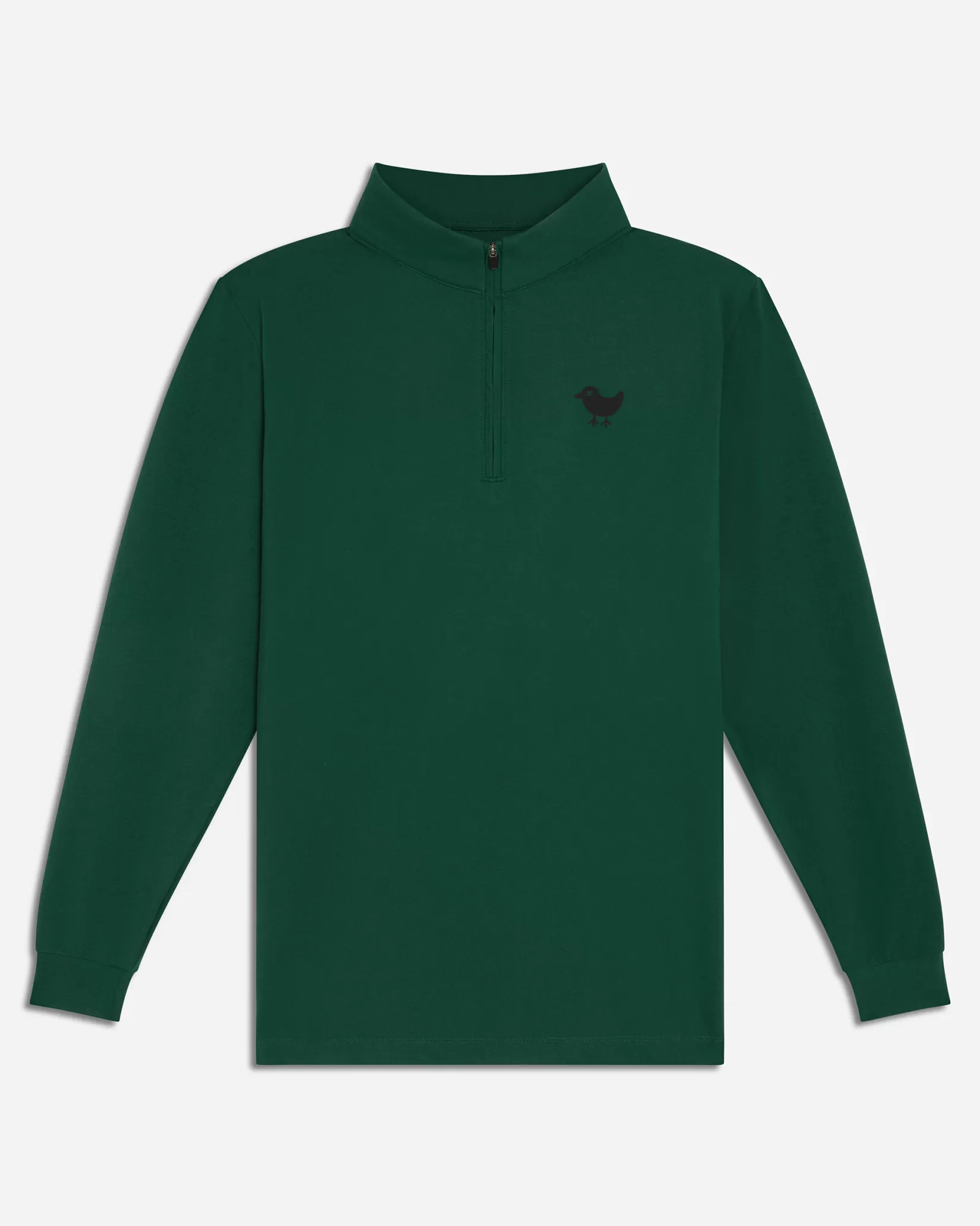 Bad Birdie Evergreen Heather Quarterzip> Quarterzips