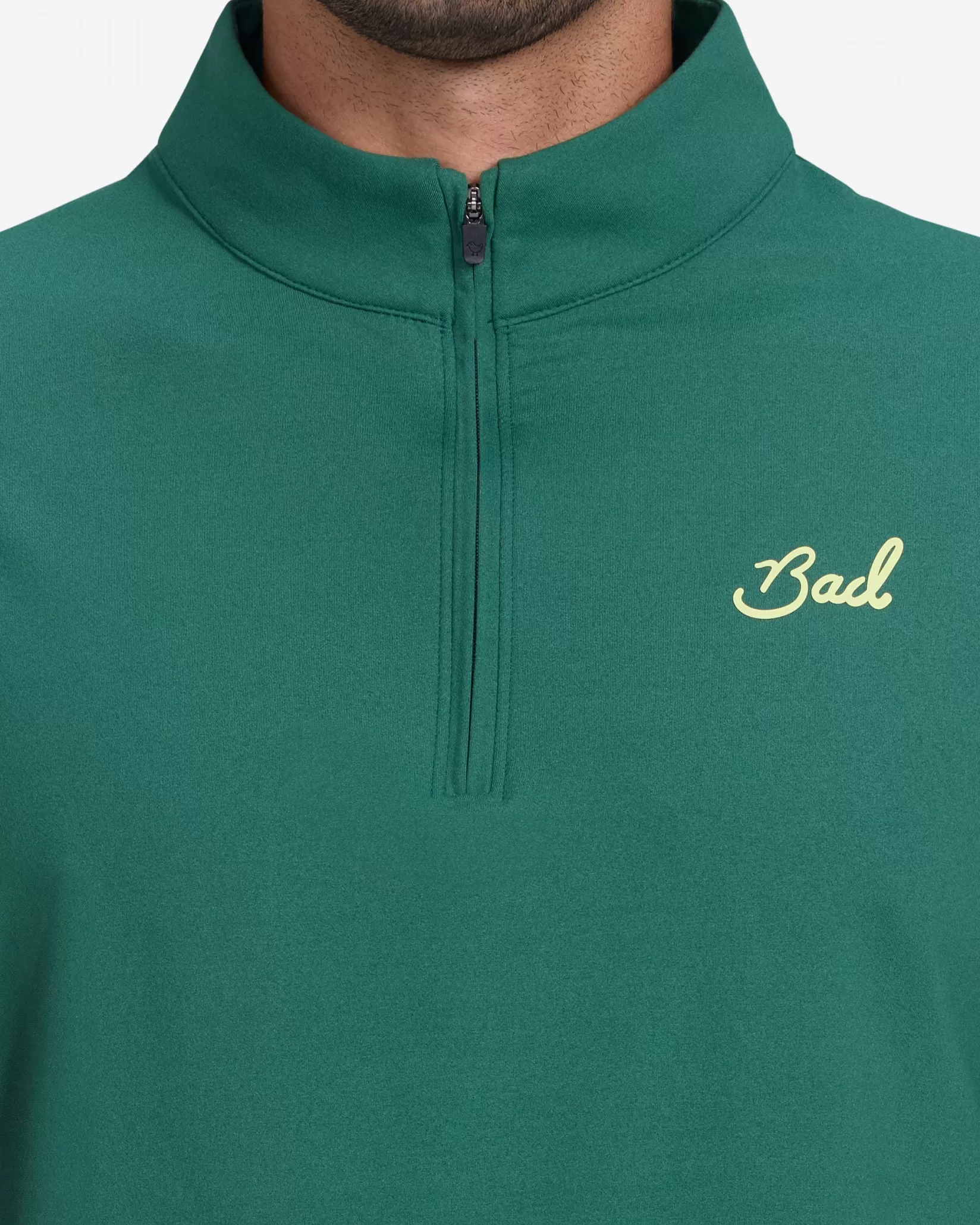 Bad Birdie Forest Green Quarterzip> Quarterzips