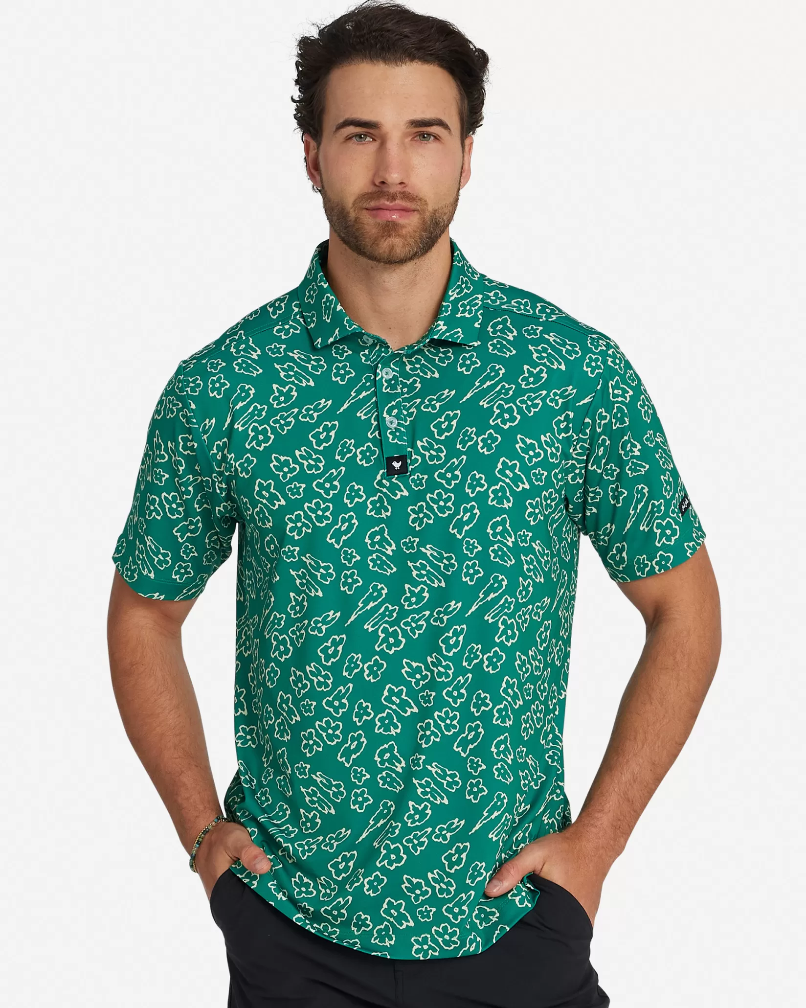 Bad Birdie Green Lotus> Polos