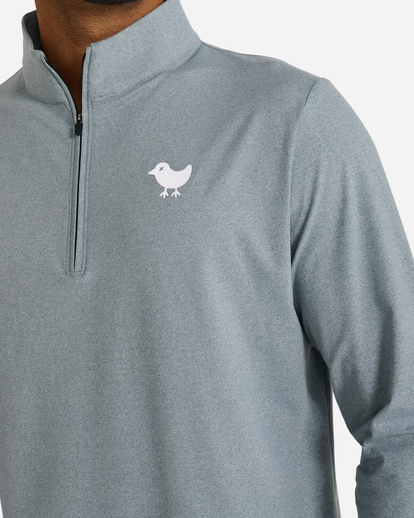 Bad Birdie Heather Quarterzip> Quarterzips