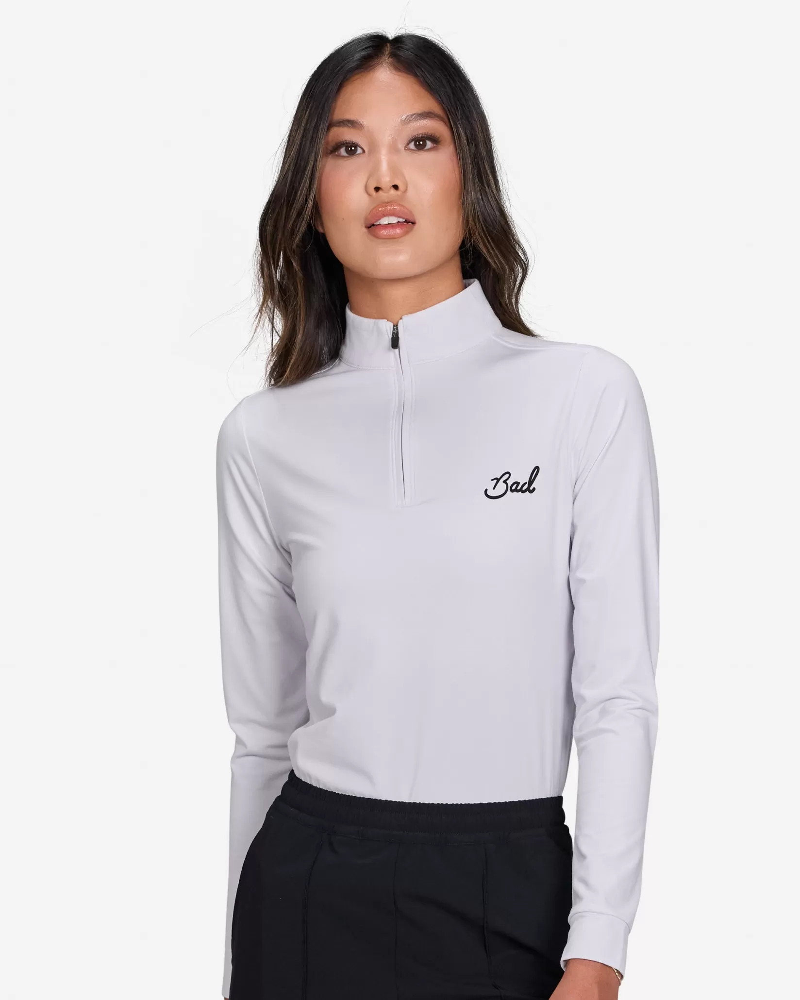 Bad Birdie Lilac Quarterzip>Women Quarterzips