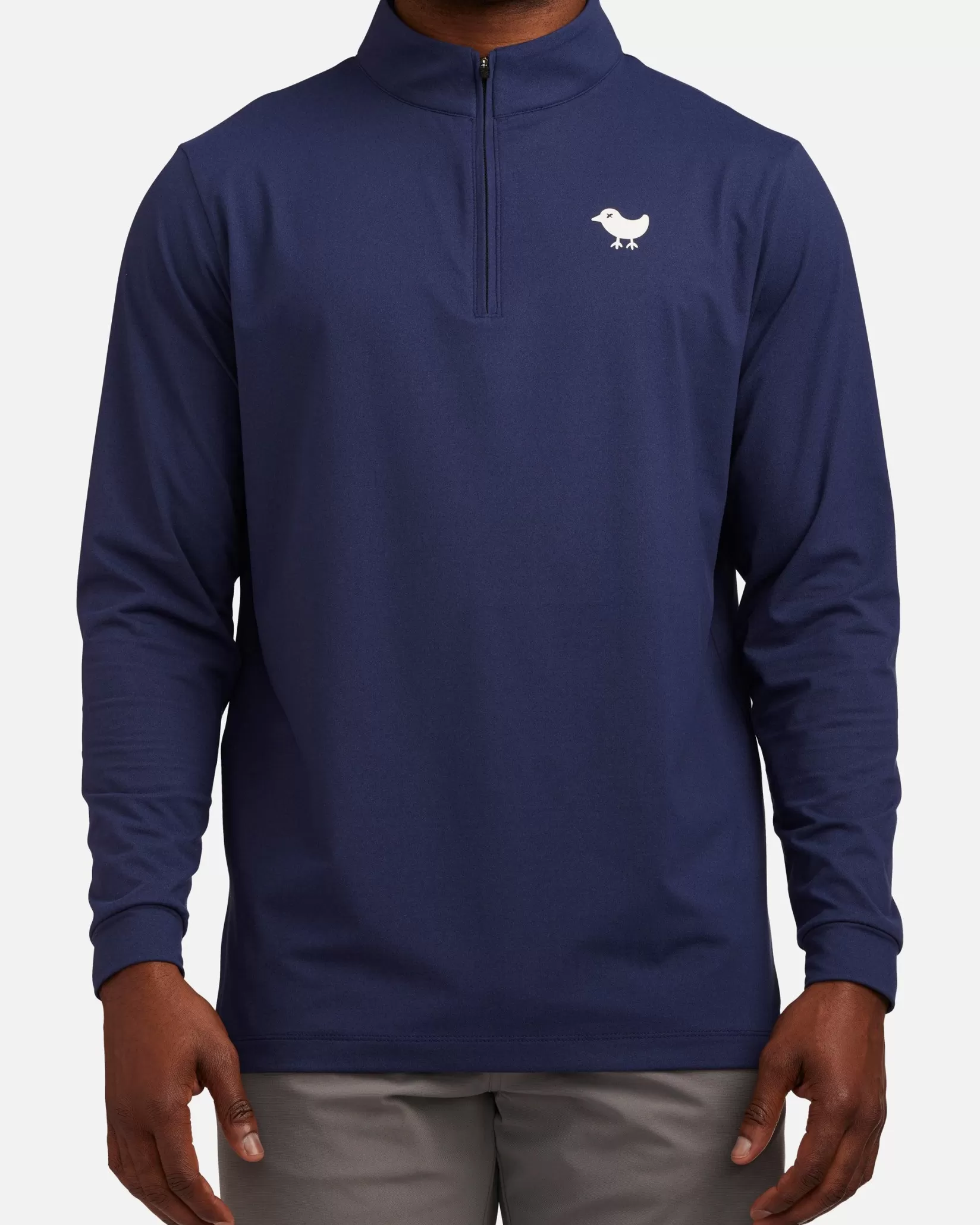 Bad Birdie Navy Quarterzip> Quarterzips