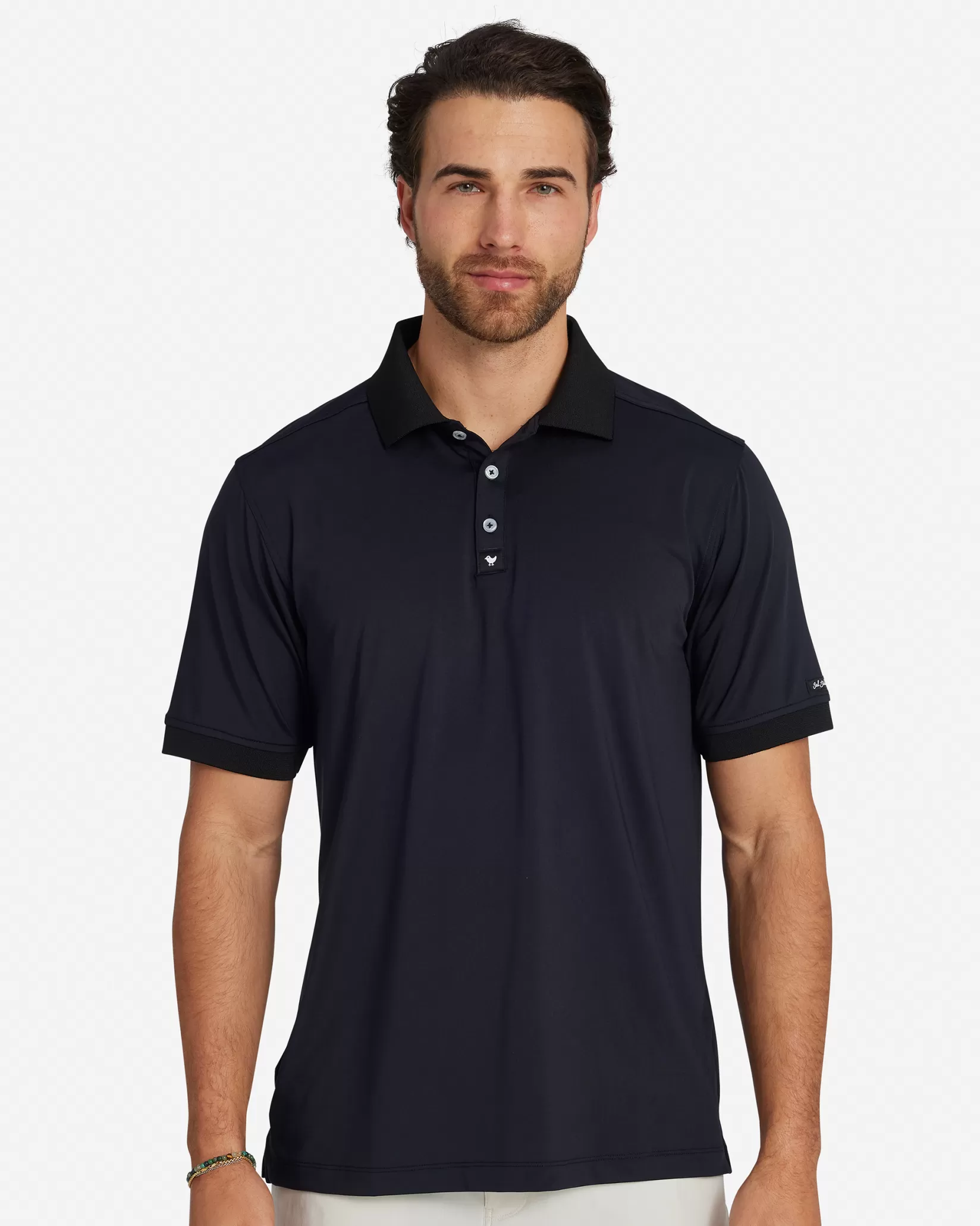 Bad Birdie Ridge Polo - Black> Polos