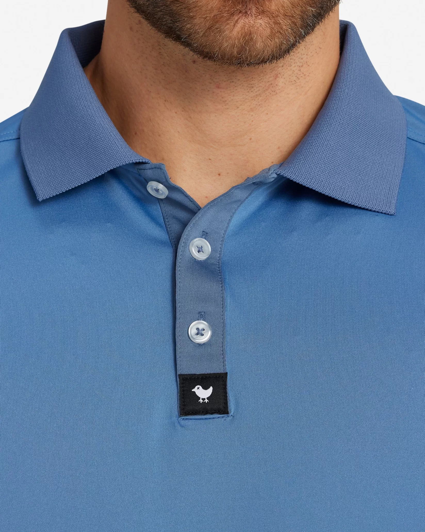 Bad Birdie Ridge Polo - Cornet Blue> Polos