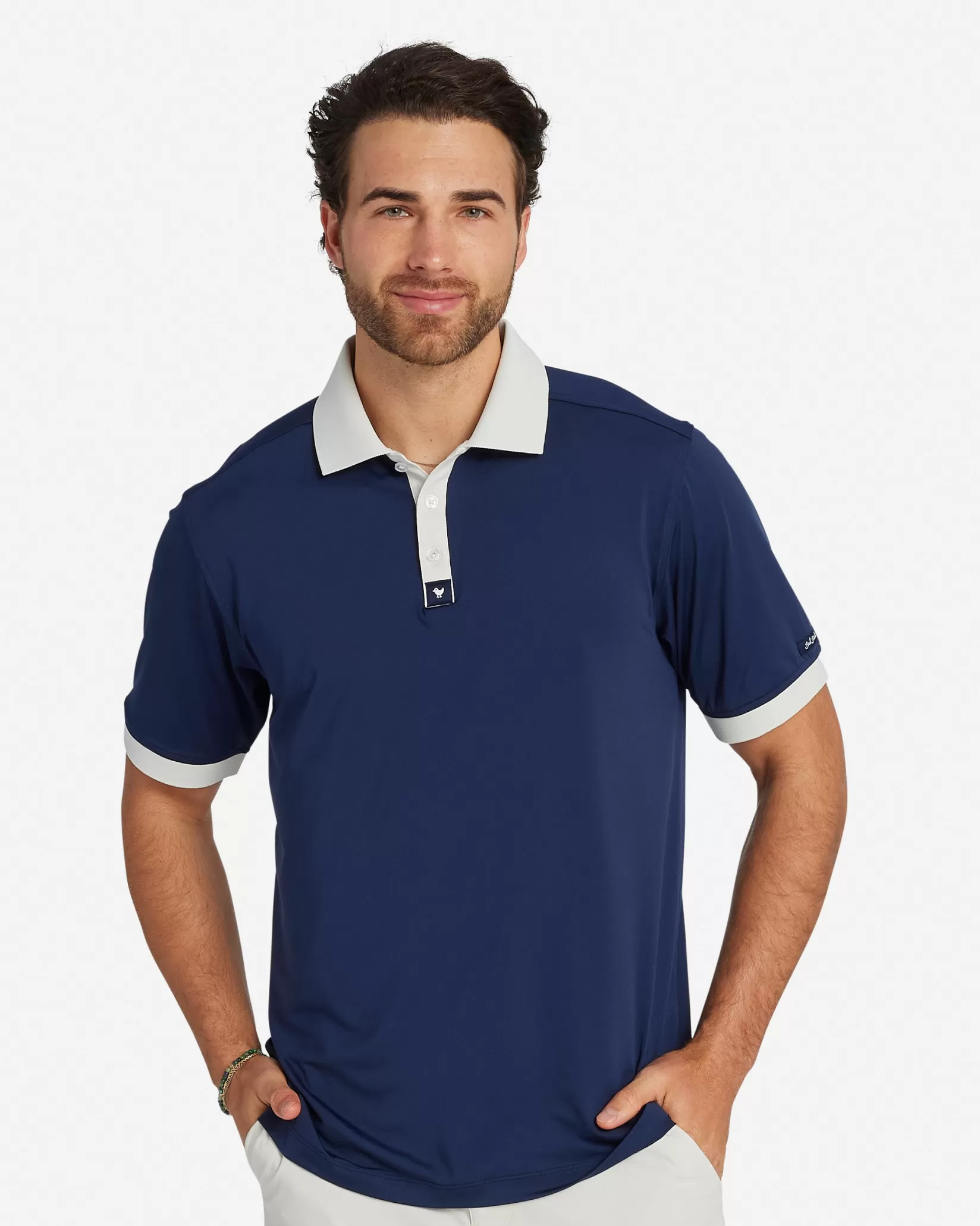 Bad Birdie Ridge Polo - Navy> Polos