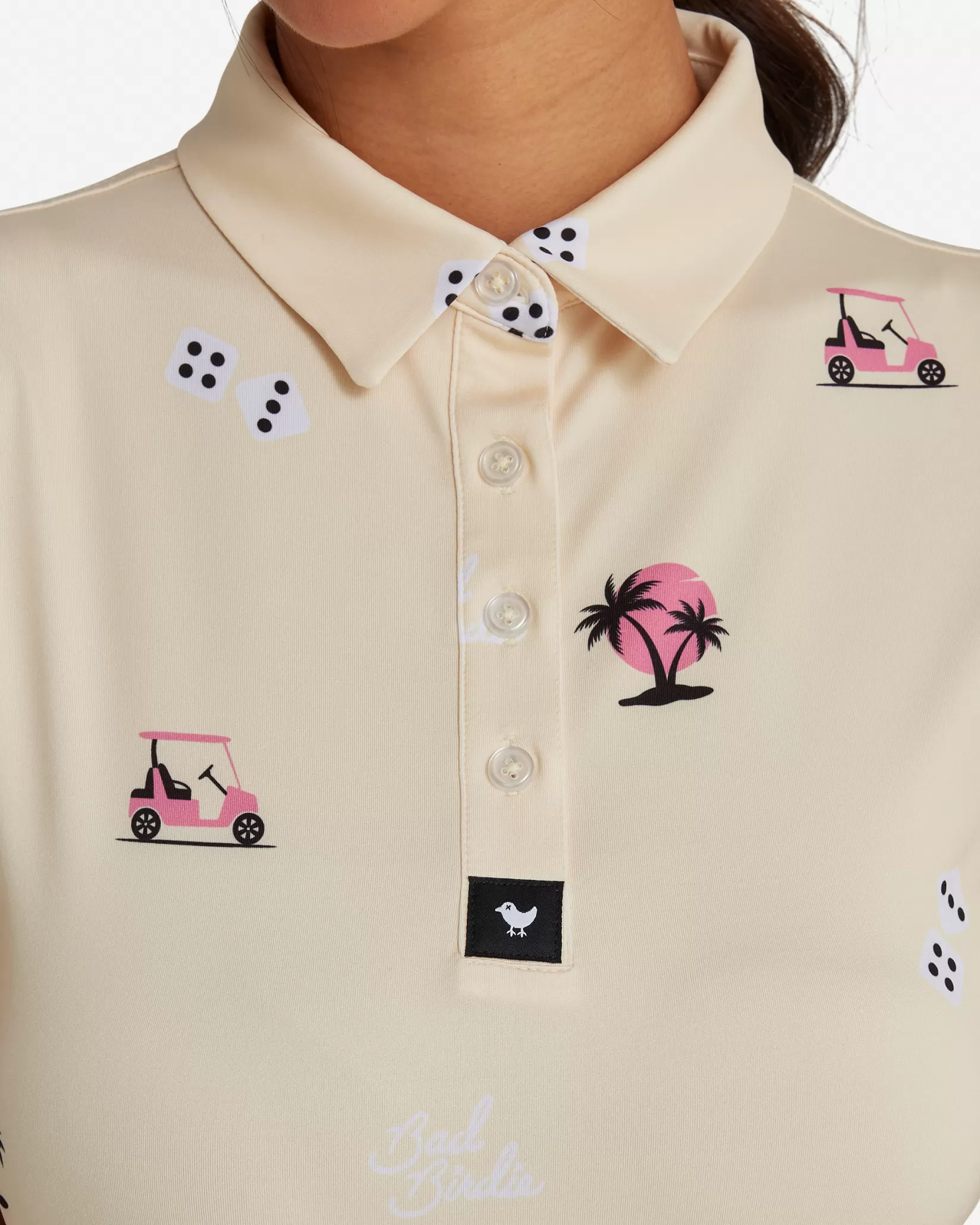 Bad Birdie Roll 'em>Women Polos