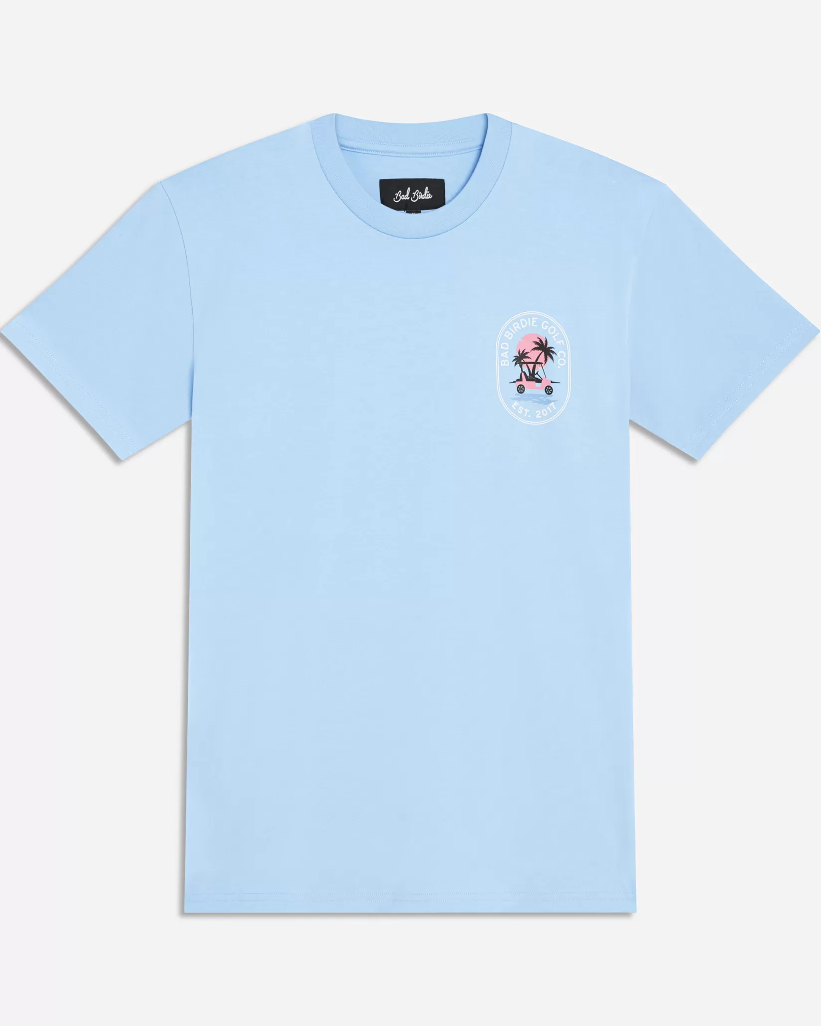 Bad Birdie Roll 'em Tee - Sky Blue> T-Shirts