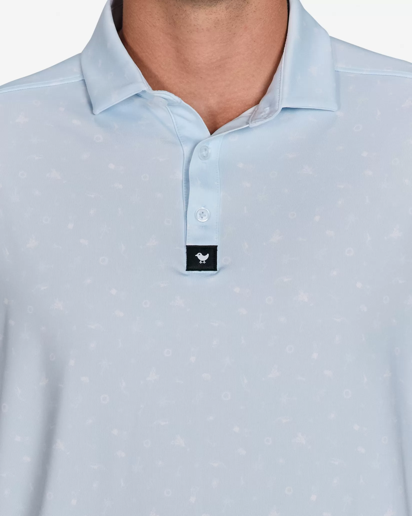 Bad Birdie Sights & Rounds Light Blue> Polos