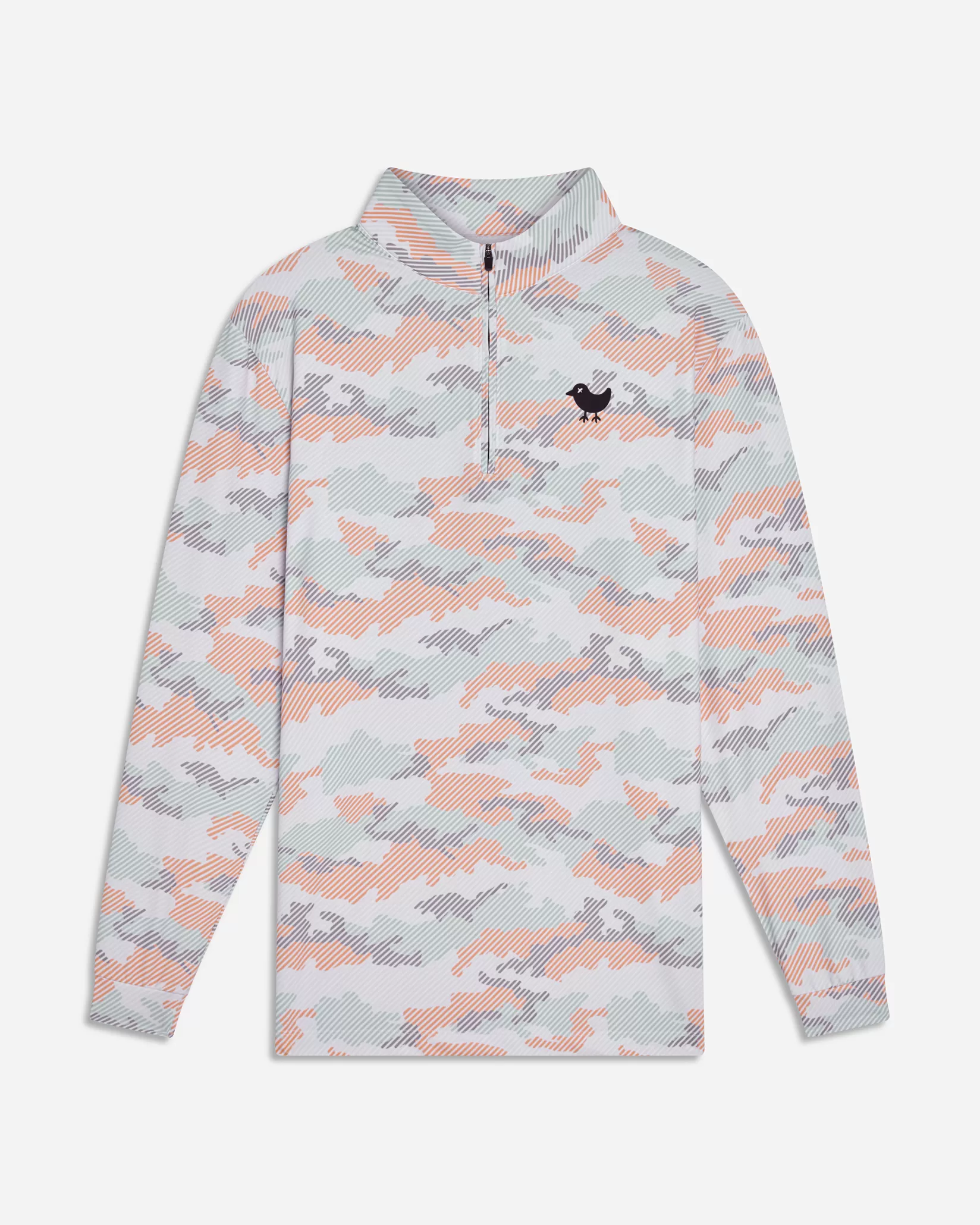 Bad Birdie Sunset Camo Quarterzip> Quarterzips