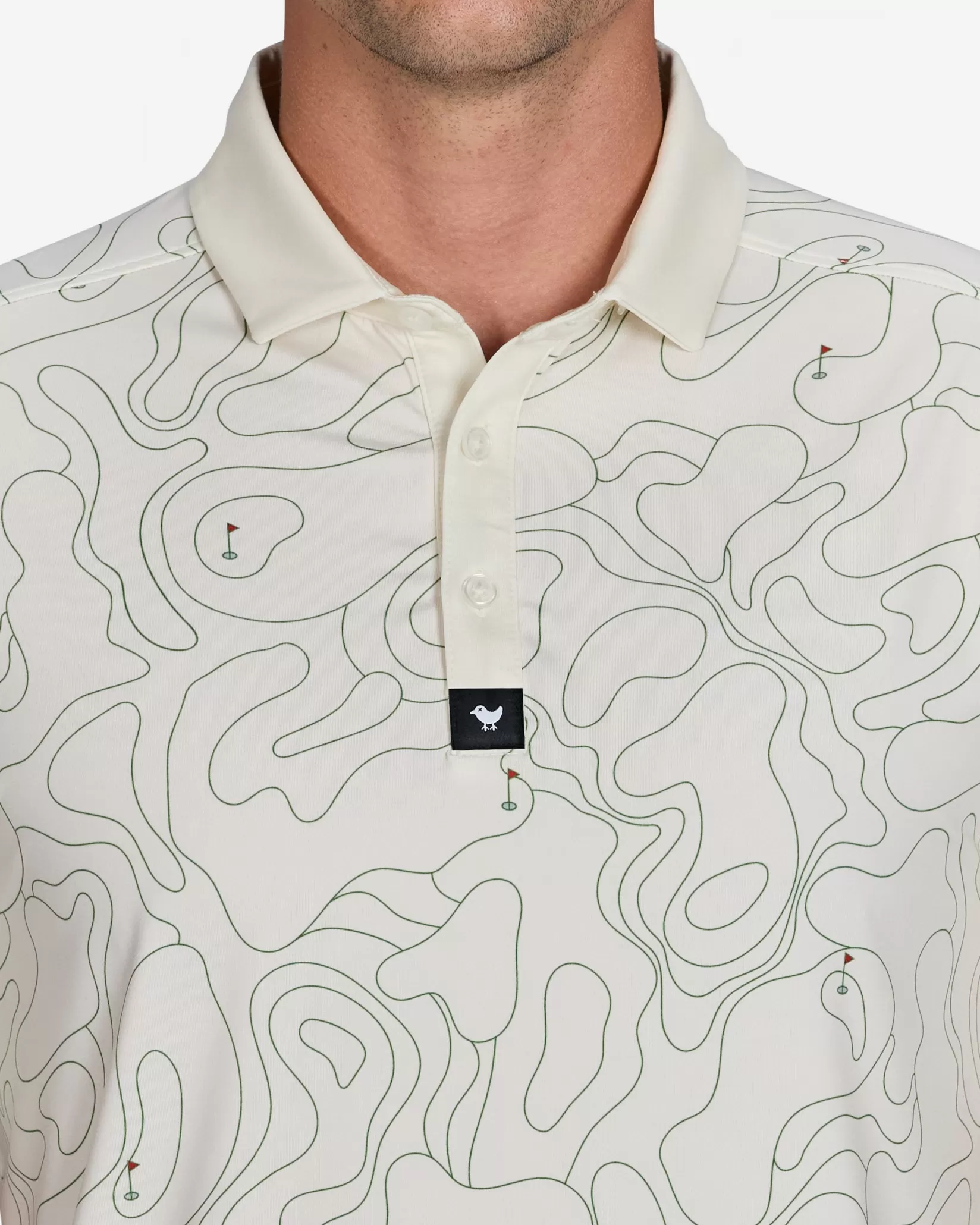 Bad Birdie Topo White Onyx> Polos