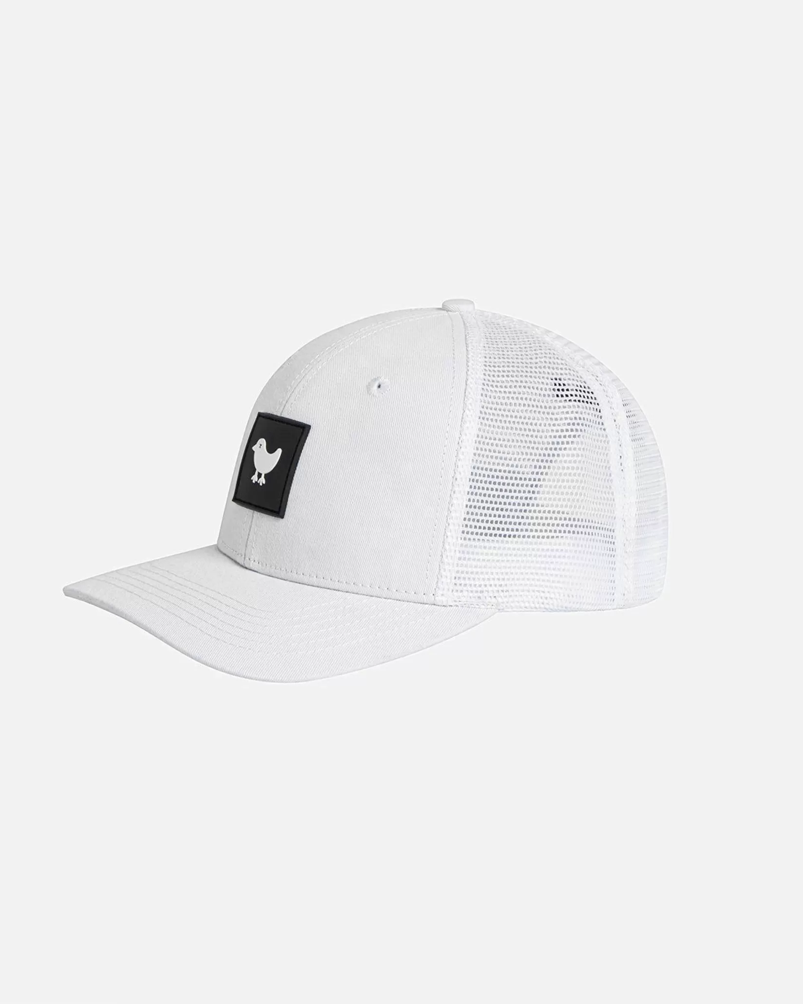 Bad Birdie Trucker Hat - White>Women Hats | Hats